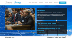 Desktop Screenshot of climate-xchange.org